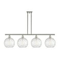 thumbnail image 1 of Innovations Lighting 516-4I-PN-G1215-10 Athens 4 Light 48" Wide Linear Pendant - Polished, 1 of 5