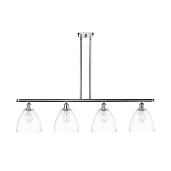 Innovations Lighting 516-4I-PC-GBD-92 Bristol Glass 4 Light 48" Wide Linear Pendant -