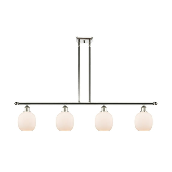 Innovations Lighting 516-4I Belfast Belfast 4 Light 48" Wide Linear Chandelier - White