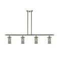 thumbnail image 1 of Innovations Lighting 516-4I Bleecker Bleecker 4 Light 48" Wide Linear Chandelier - Nickel, 1 of 1