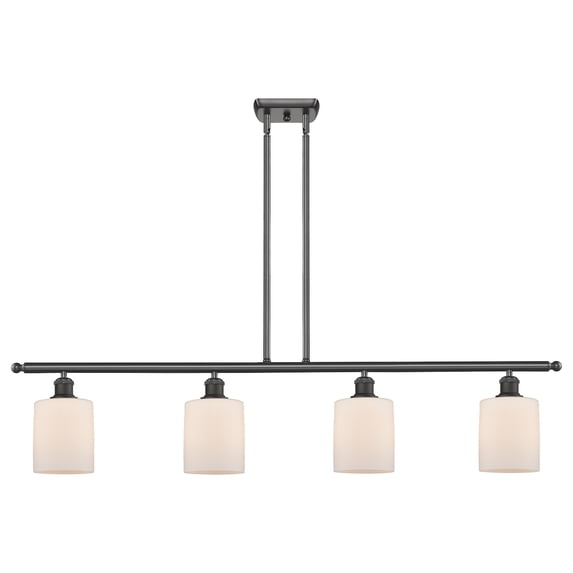 Innovations Lighting 516-4I-OB-G111 Cobbleskill 4 Light 48" Wide Linear Chandelier -