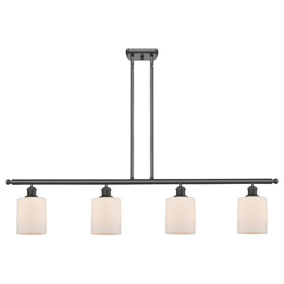Innovations Lighting 516-4I-OB-G111 Cobbleskill 4 Light 48" Wide Linear Chandelier -