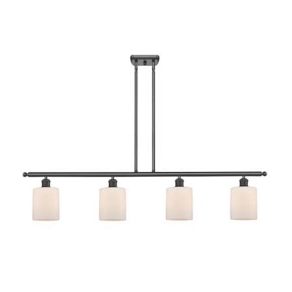 Innovations Lighting 516-4I-BK-G111 Cobbleskill 4 Light 48" Wide Linear Chandelier - White