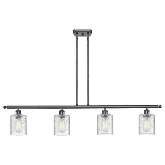 Innovations Lighting 516-4I Cobbleskill Cobbleskill 4 Light 48" Wide Linear Chandelier -