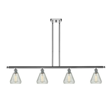 Innovations Lighting 516-4I Conesus Conesus 4 Light 48" Wide Linear Chandelier - Chrome