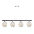 thumbnail image 1 of Innovations Lighting 516-4I-PC-G121-8RW Farmhouse Rope 4 Light 48" Wide Linear Chandelier, 1 of 2