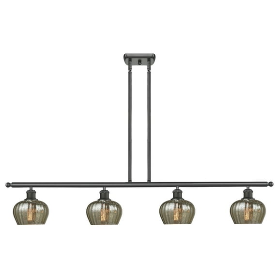 Innovations Lighting 516-4I Fenton Fenton 4 Light 48" Wide Linear Chandelier - Bronze
