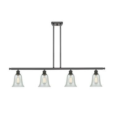 516-4I-OB-G2812-Innovations Lighting-Hanover - 4 Light Island  Oil Rubbed Bronze Finish with Fishnet