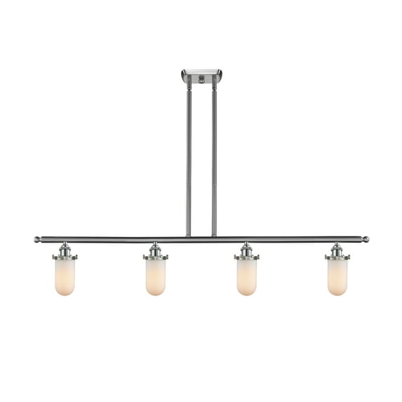 Innovations Lighting 516-4I Kingsbury Kingsbury 4 Light 48" Wide Linear Chandelier - White
