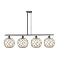 thumbnail image 1 of Innovations Lighting 516-4I Large Farmhouse Rope Large Farmhouse Rope 4 Light 48" Wide, 1 of 2