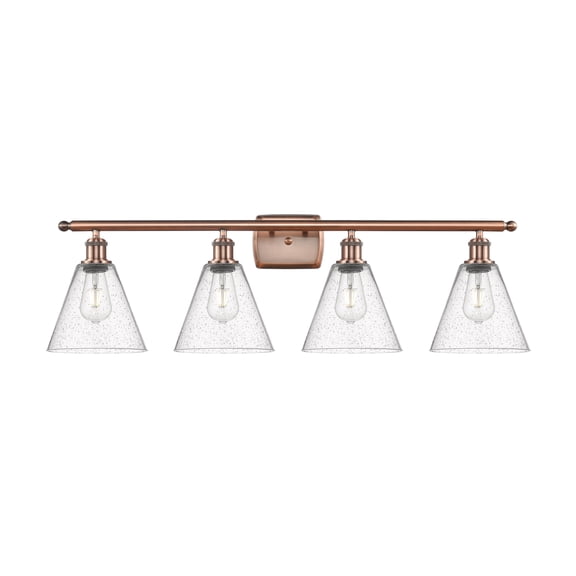 Innovations Lighting 516-4W-12-38 Berkshire Vanity Berkshire 4 Light 38" Wide Vanity Light