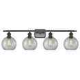 thumbnail image 1 of Innovations Lighting 516-4W Athens Athens 4 Light 36" Wide Bathroom Vanity Light - Bronze, 1 of 7