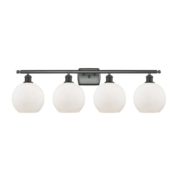 Innovations Lighting 516-4W Athens Athens 4 Light 36" Wide Bathroom Vanity Light - White