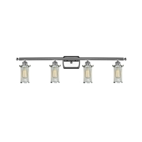 Innovations Lighting 516-4W Bleecker Bleecker 4 Light 36" Wide Bathroom Vanity Light -