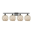 thumbnail image 1 of Innovations Lighting 516-4W Farmhouse Rope Farmhouse Rope 4 Light 36" Wide Bathroom Vanity, 1 of 2