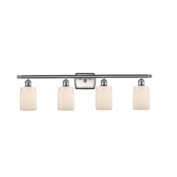Innovations Lighting 516-4W-SN-G341 Hadley 4 Light 36" Wide Bathroom Vanity Light - White