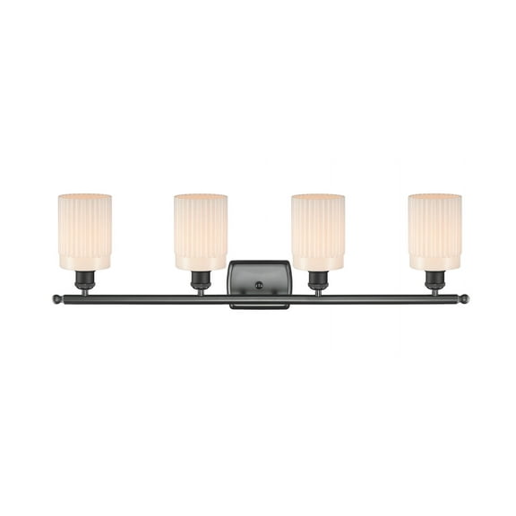 Innovations Lighting 516-4W Hadley Hadley 4 Light 36" Wide Bathroom Vanity Light - White