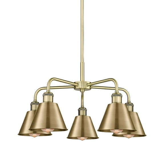 Innovations Lighting 516-5Cr-14-25 Ballston Chandelier Ballston 5 Light 25" Wide