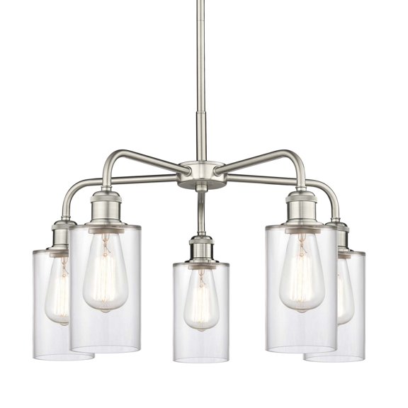 Innovations Lighting 516-5Cr-15-22 Clymer Chandelier Clymer 5 Light 22" Wide Chandelier -
