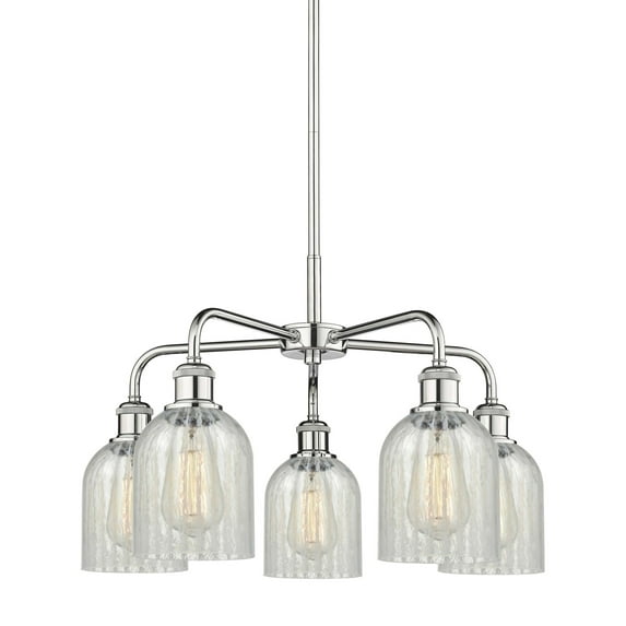 Innovations Lighting 516-5Cr-15-23 Caledonia Chandelier Caledonia 5 Light 23" Wide