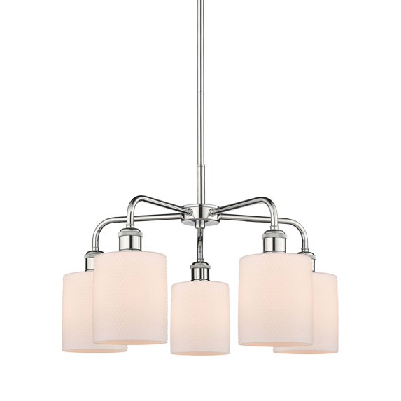 Innovations Lighting 516-5Cr-15-23 Cobbleskill Chandelier Cobbleskill 5 Light 23" Wide