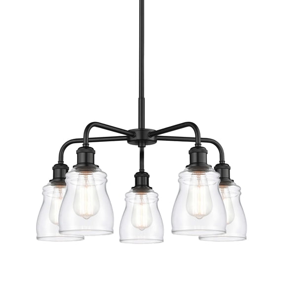Innovations Lighting 516-5Cr-15-23 Ellery Chandelier Ellery 5 Light 23" Wide Chandelier -