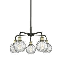 Innovations Lighting 516-5Cr-15-24 Athens Water Glass Chandelier Athens Water Glass 5
