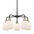 thumbnail image 1 of Innovations Lighting 516-5Cr-15-24 Belfast Chandelier Belfast 5 Light 24" Wide Chandelier, 1 of 7