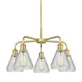thumbnail image 1 of Innovations Lighting 516-5CR-SG-G275 Conesus 5 Light 24" Wide Chandelier - Satin Gold /, 1 of 7