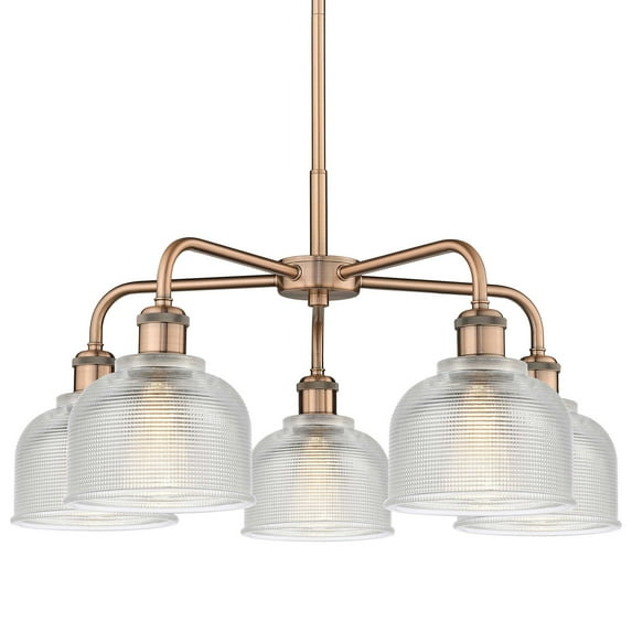 Innovations Lighting 516-5Cr-15-24 Dayton Chandelier Dayton 5 Light 24" Wide Chandelier -