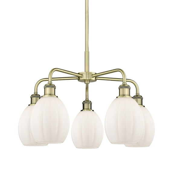 Innovations Lighting 516-5Cr-16-24 Eaton Chandelier Eaton 5 Light 24" Wide Chandelier -