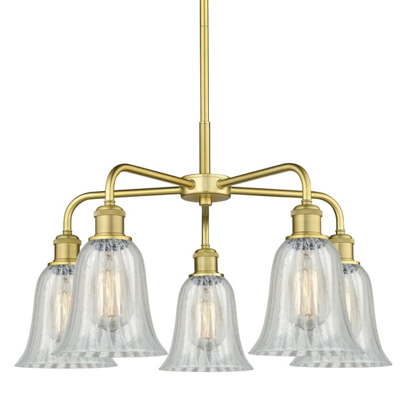 Innovations Lighting 516-5Cr-16-25 Hanover Chandelier Hanover 5 Light 25" Wide Chandelier
