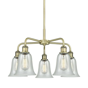 Innovations Lighting 516-5Cr-16-25 Hanover Chandelier Hanover 5 Light 25" Wide Chandelier