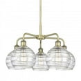 thumbnail image 1 of Innovations Lighting 516-5Cr-16-26 Athens Deco Swirl Chandelier Athens Deco Swirl 5 Light, 1 of 7