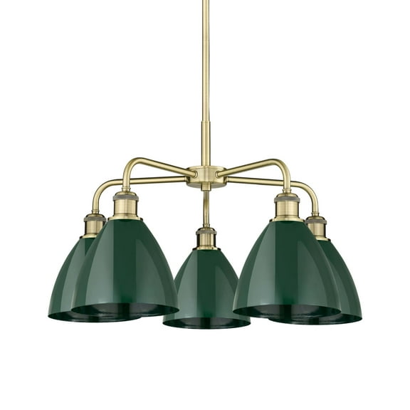 Innovations Lighting 516-5Cr-16-26 Ballston Dome Chandelier Ballston Dome 5 Light 26" Wide