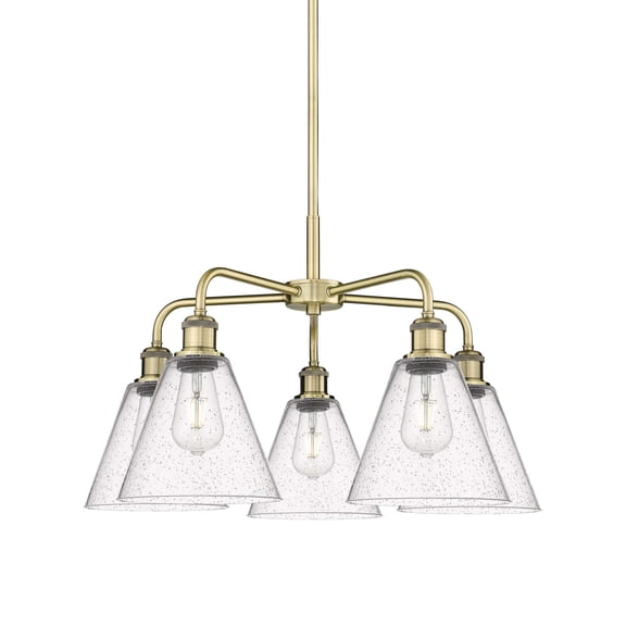 Innovations Lighting 516-5Cr-16-26 Berkshire Chandelier Berkshire 5 Light 26" Wide