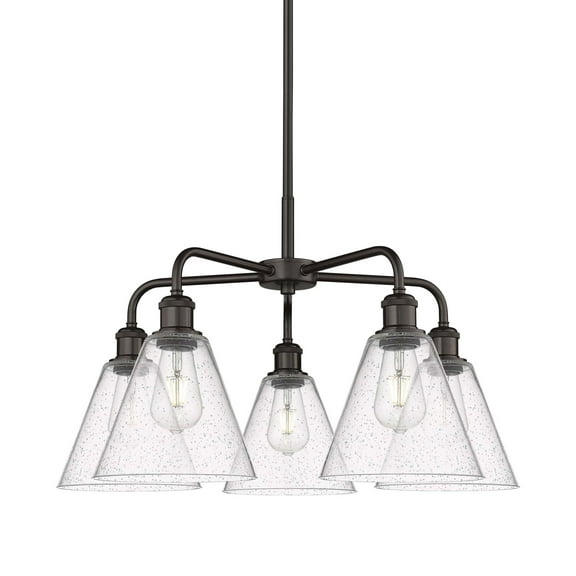 Innovations Lighting 516-5Cr-16-26 Berkshire Chandelier Berkshire 5 Light 26" Wide