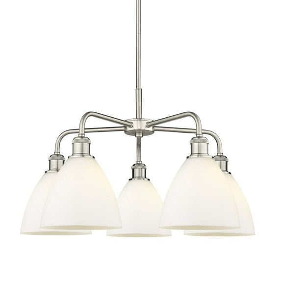 Innovations Lighting 516-5Cr-16-26 Bristol Glass Chandelier Bristol Glass 5 Light 26" Wide