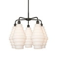 thumbnail image 1 of Innovations Lighting 516-5Cr-23-26 Cascade Chandelier Cascade 5 Light 26" Wide Chandelier, 1 of 7