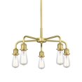 thumbnail image 1 of Innovations Lighting 516-5CR-SG Ballston 5 Light 18" Wide Candle Style Chandelier - Gold, 1 of 3