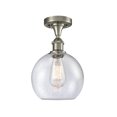 thumbnail image 1 of Innovations Lighting 516 Athens Athens 8" Wide Semi-Flush Ceiling Fixture - Nickel, 1 of 1