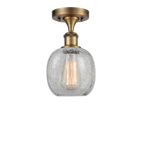 Innovations Lighting 516 Belfast Belfast 6" Wide Semi-Flush Ceiling Fixture