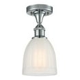 thumbnail image 1 of Innovations Lighting 516-1C-PC-G441 Brookfield 6" Wide Semi-Flush Ceiling Fixture - White, 1 of 2