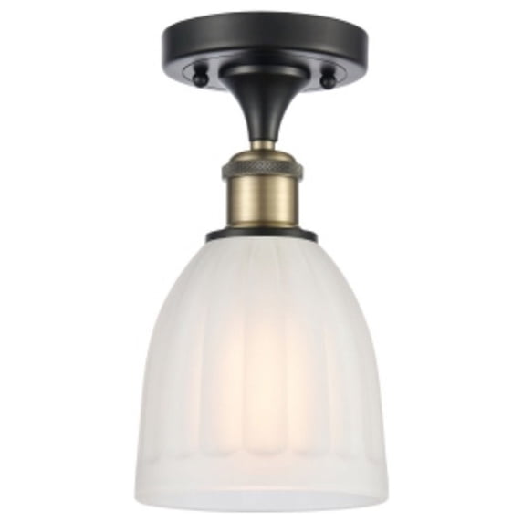 Innovations Lighting 516-1C-BAB-G441 Brookfield 6" Wide Semi-Flush Ceiling Fixture -