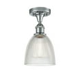 thumbnail image 1 of Innovations Lighting 516-1C-PC-G382 Castile 6" Wide Semi-Flush Ceiling Fixture - Chrome, 1 of 3