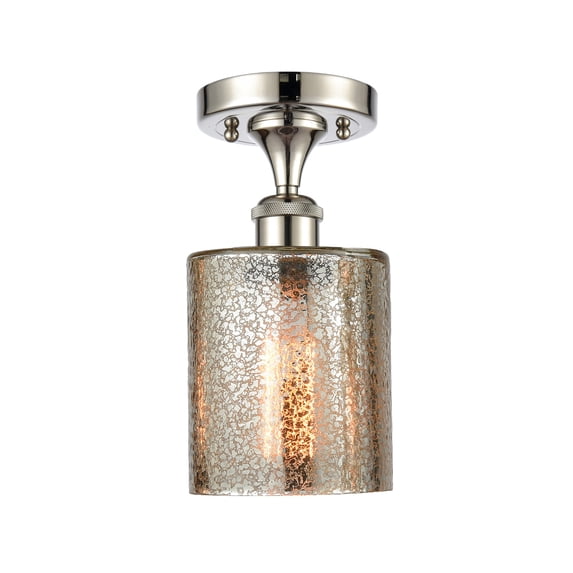Innovations Lighting 516-1C-PN-G116 Cobbleskill 5" Wide Semi-Flush Ceiling Fixture -