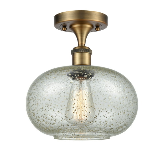 Innovations Lighting 516 Gorham Gorham 10" Wide Semi-Flush Ceiling Fixture - Brushed Brass