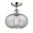 thumbnail image 1 of Innovations Lighting 516-1C-PN-G247 Gorham 10" Wide Semi-Flush Ceiling Fixture - Polished, 1 of 1
