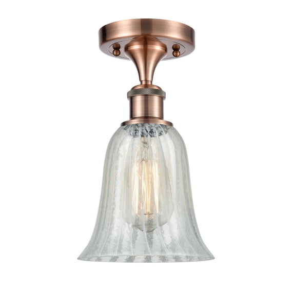 Innovations Lighting 516 Hanover Hanover 6" Wide Semi-Flush Ceiling Fixture - Antique