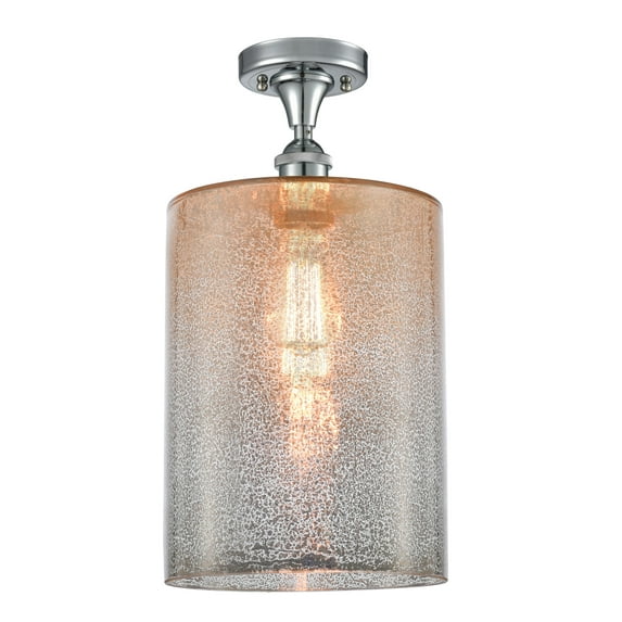 Innovations Lighting 516-1C-PC-G116-L Large Cobbleskill 9" Wide Semi-Flush Ceiling Fixture